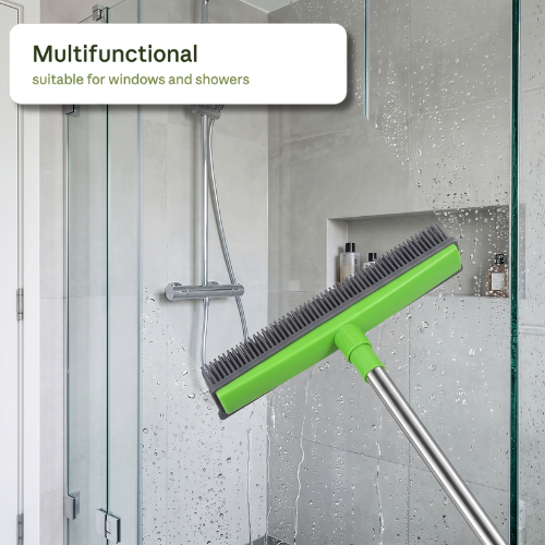 Rubber pet hair removal broom image 4