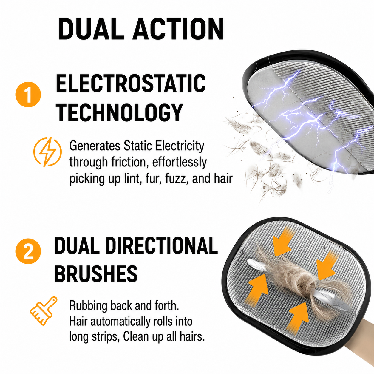 Reusable Pet Hair Remover Glove for All Surfaces - image 5
