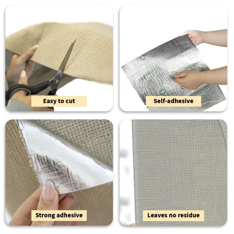 Self-Adhesive Cat Scratch Carpet for Furniture