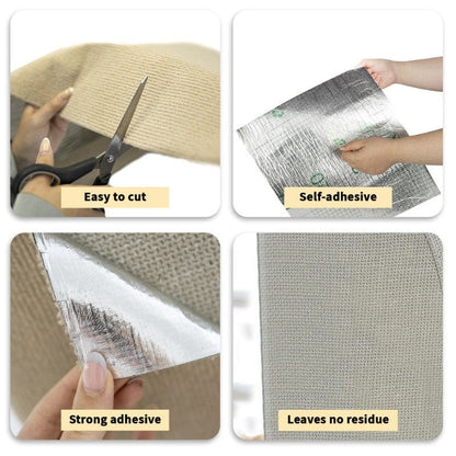 Self-Adhesive Cat Scratch Carpet for Furniture