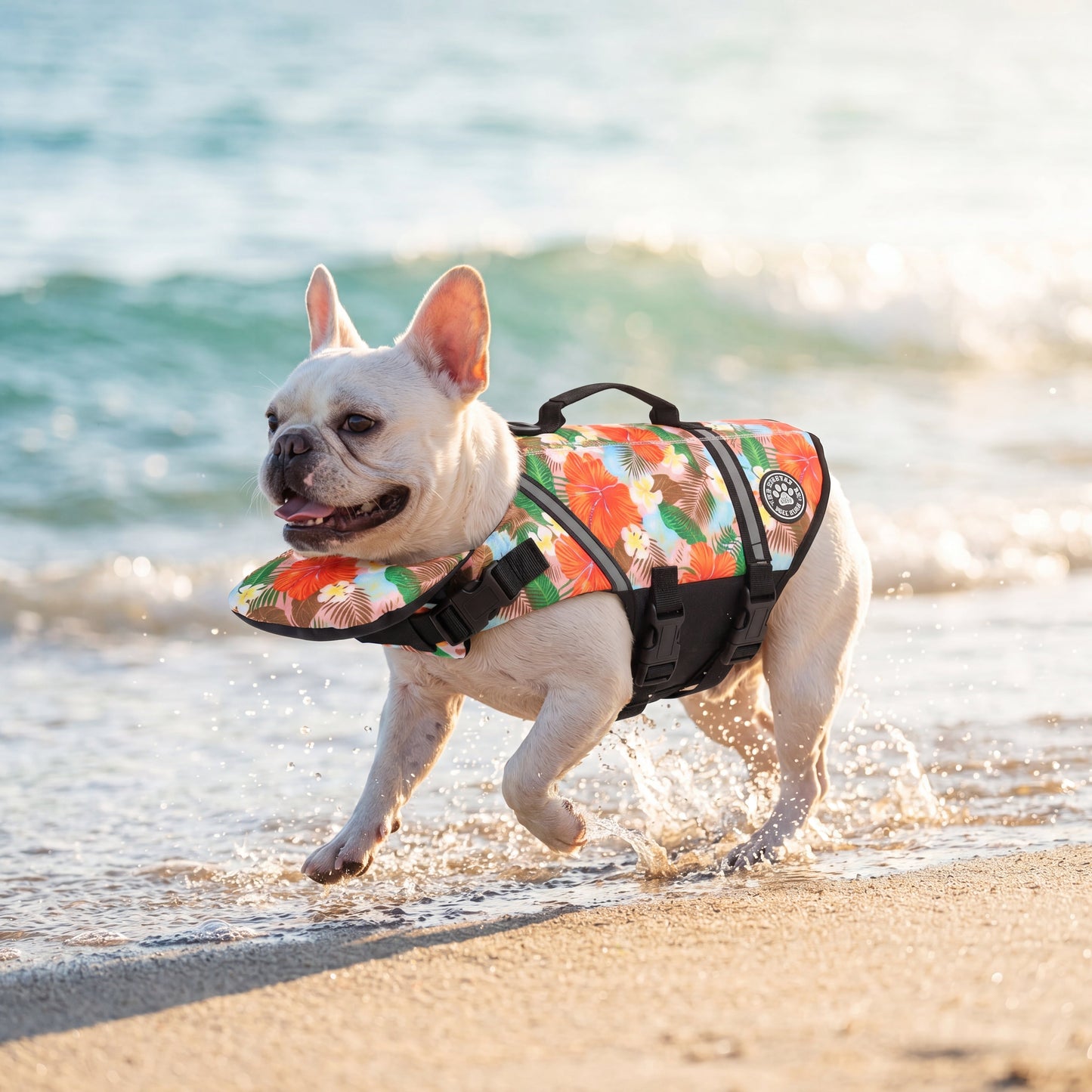 Dog Life Jacket with Padded Chin Float - main-10