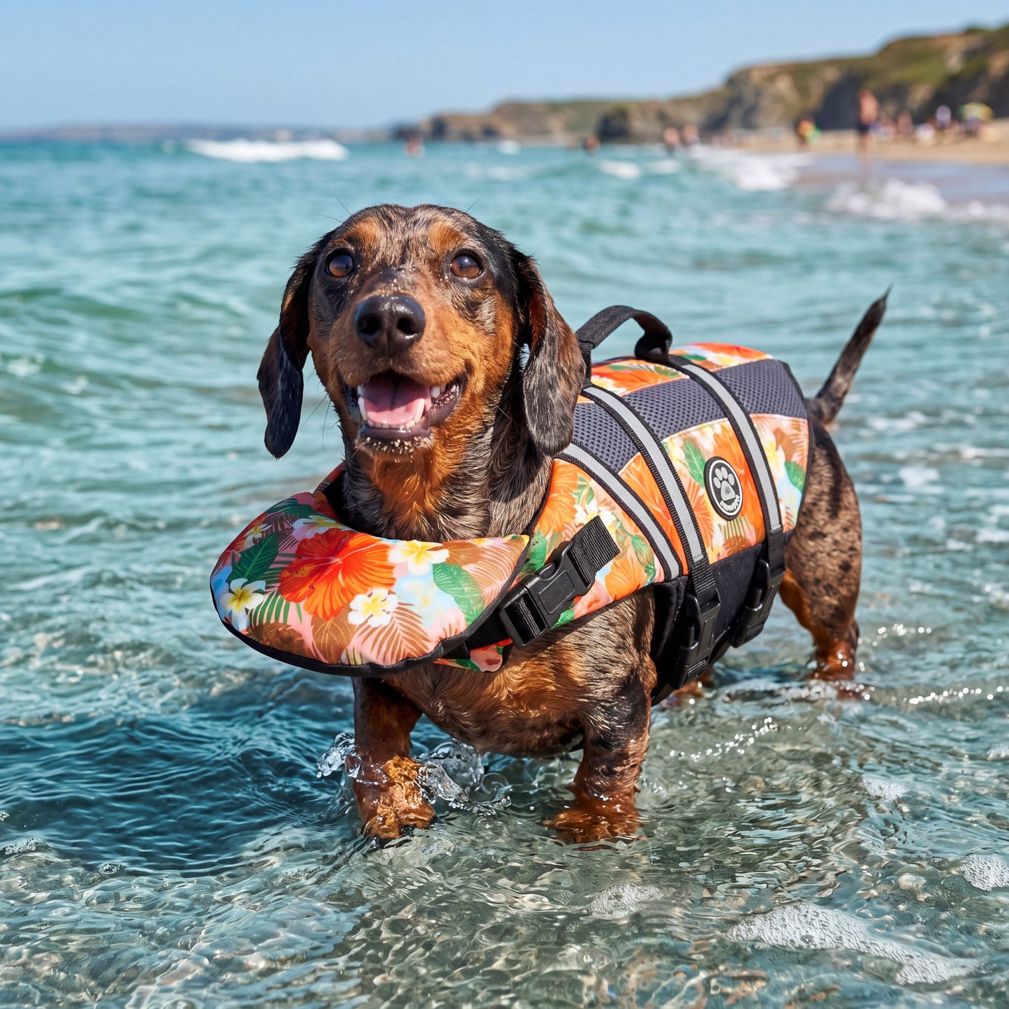 Dog Life Jacket with Padded Chin Float - main-15