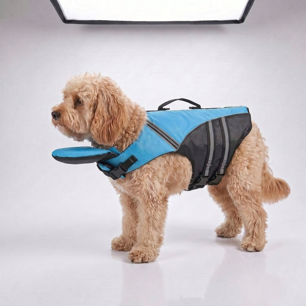 Dog Life Jacket with Padded Chin Float - main-25