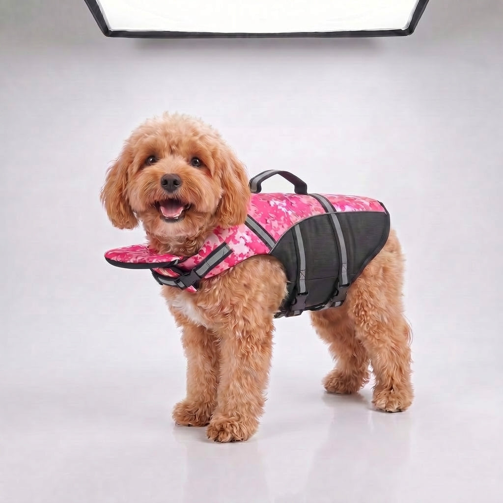 Dog Life Jacket with Padded Chin Float - main-9