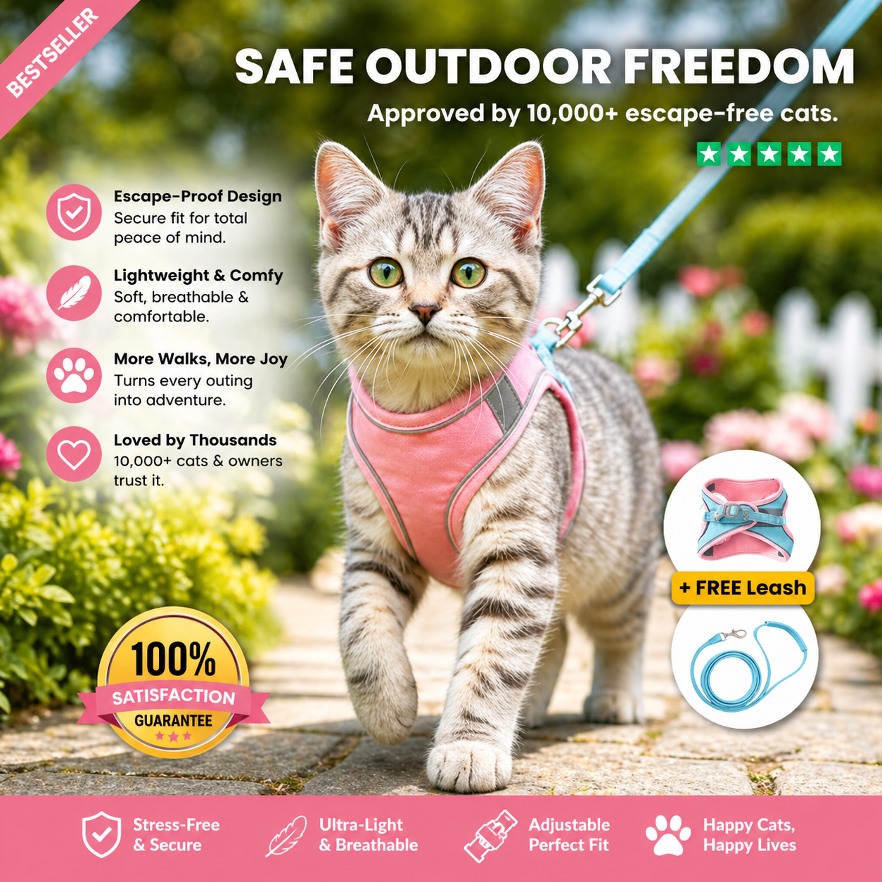 Cat harness product image 7