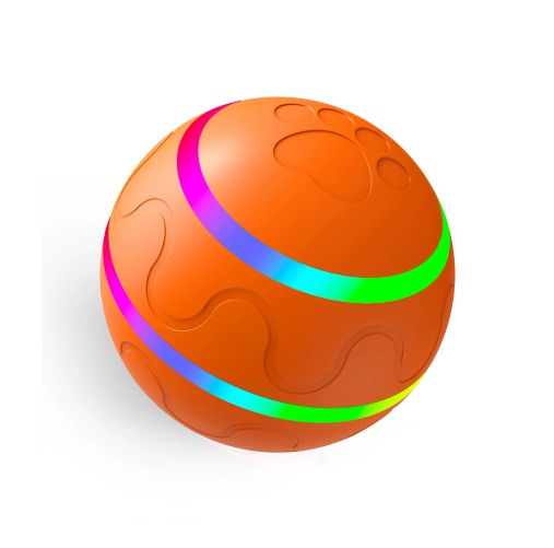 Motion-activated bouncing dog ball view 19