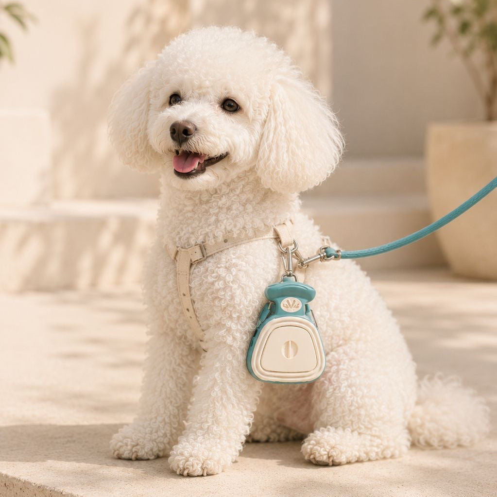 Foldable Dog Poop Scooper with Bag Dispenser - image 2