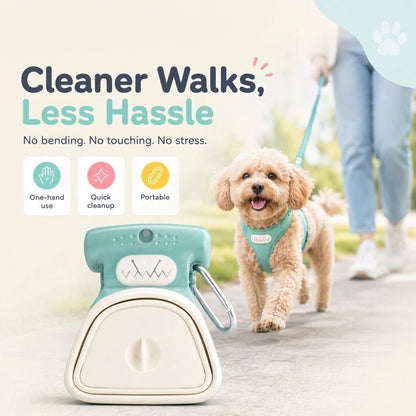 Foldable Dog Poop Scooper with Bag Dispenser - image 7