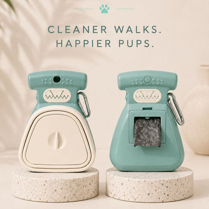 Foldable Dog Poop Scooper with Bag Dispenser - image 8