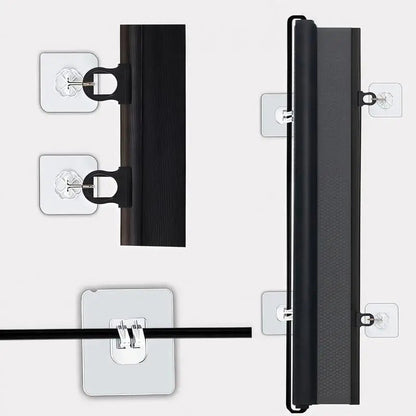 Retractable Mesh Pet Gate, No Drill Required