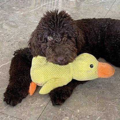 Durable Squeaky Duck Plush Toy for Dogs - image 13