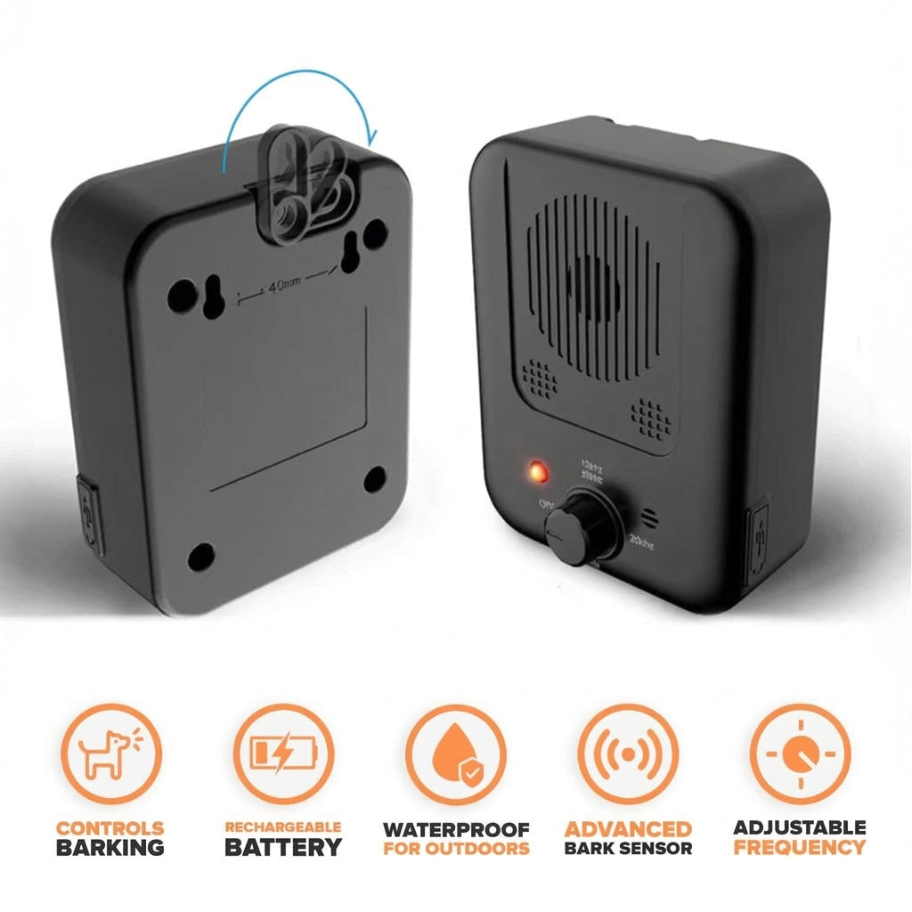 Ultrasonic anti-bark device for dogs - photo 2