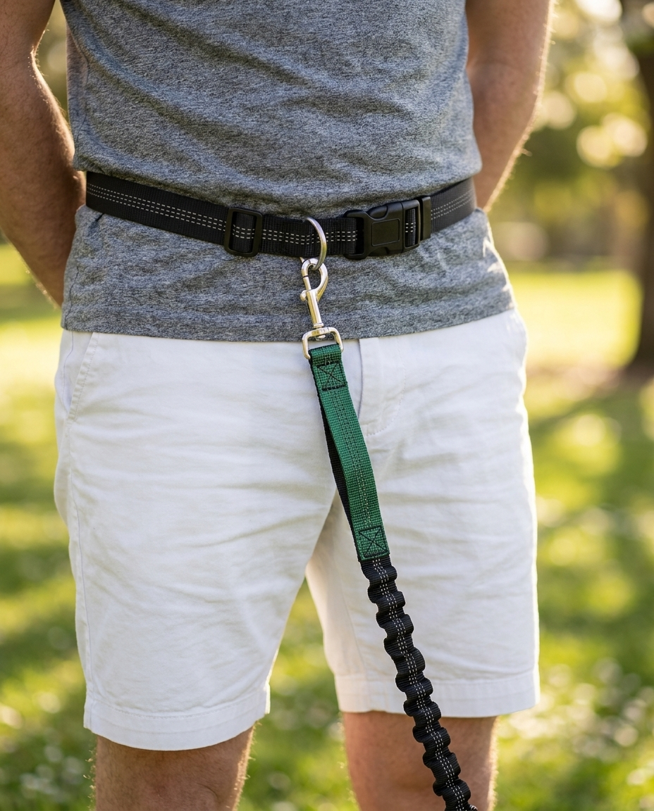 Hands-Free Bungee Dog Leash