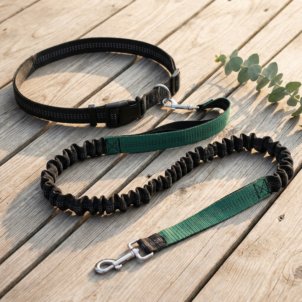 Hands-Free Bungee Dog Leash