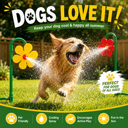 Dancing Daisy Dog Sprinkler for Backyard Play - view 2