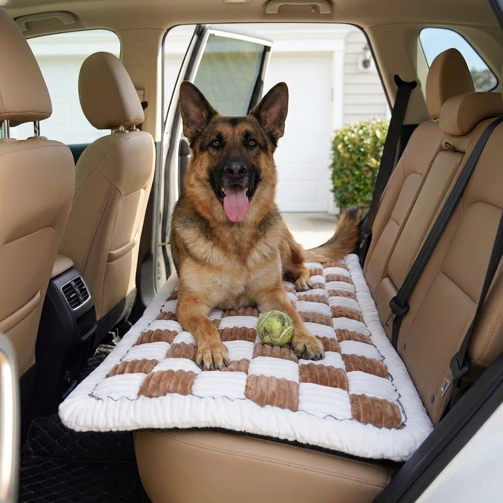 4-in-1 dog car seat cushion