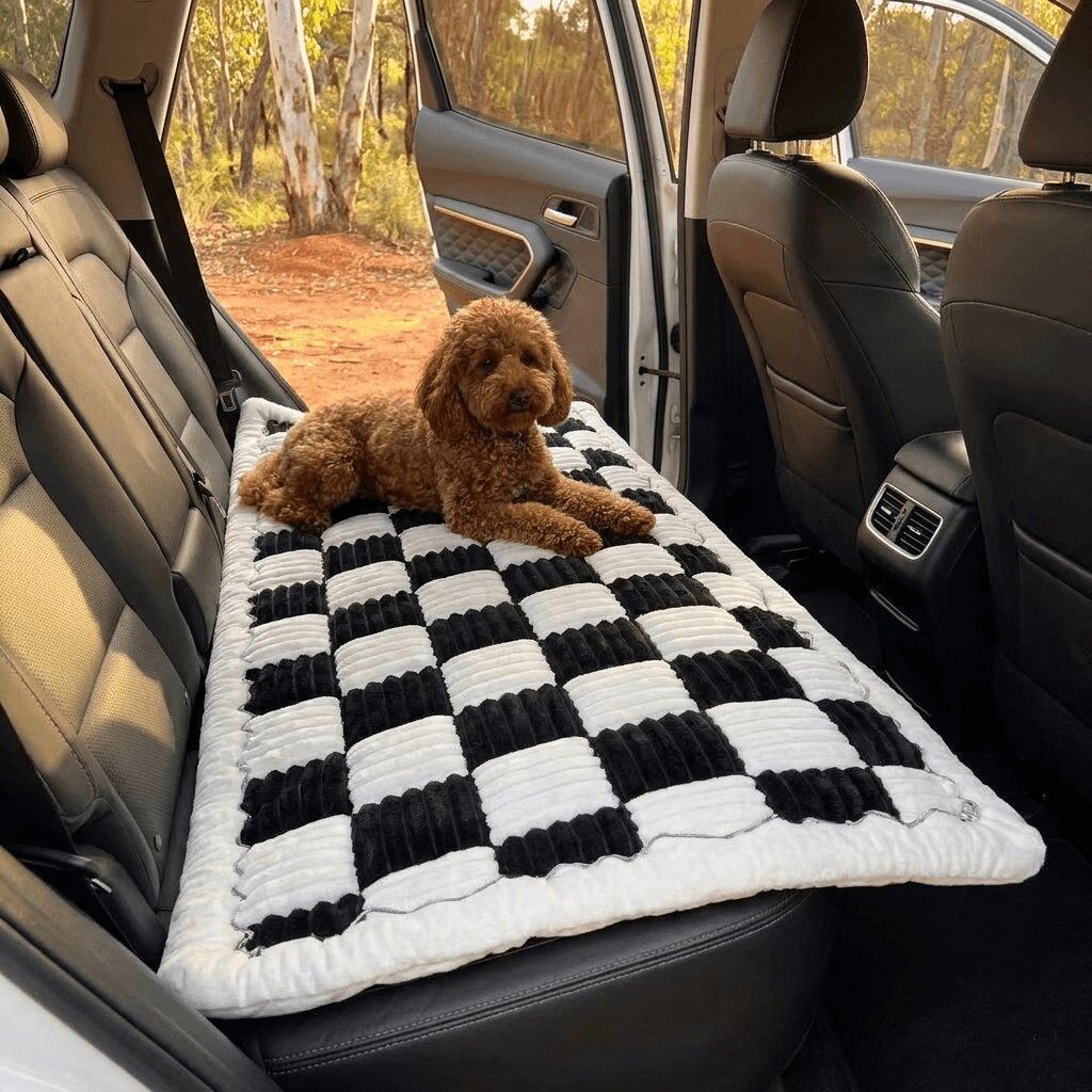 4-in-1 dog car seat cushion