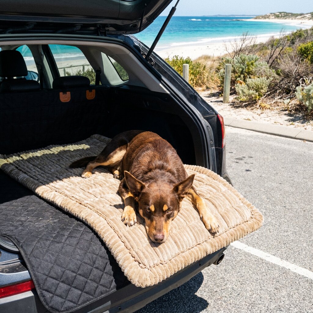 4-in-1 dog car seat cushion