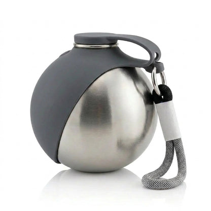 Dog water bottle with built-in bowl - main-10