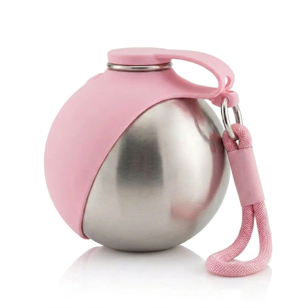 Dog water bottle with built-in bowl - main-9