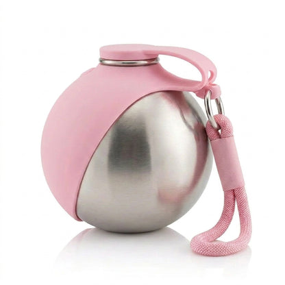 Dog water bottle with built-in bowl - main-9
