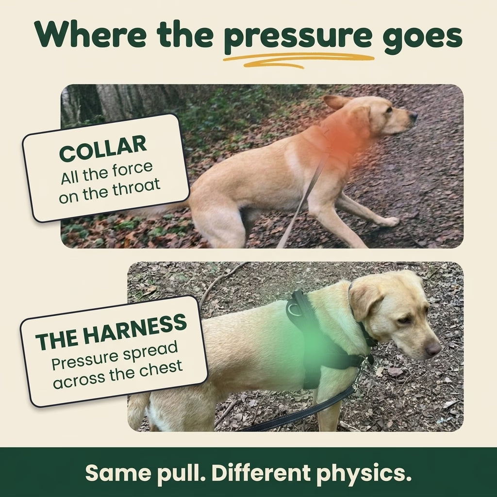 No-Pull Dual Clip Dog Harness