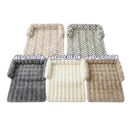 Plush Sofa Cover Cat Bed Mat