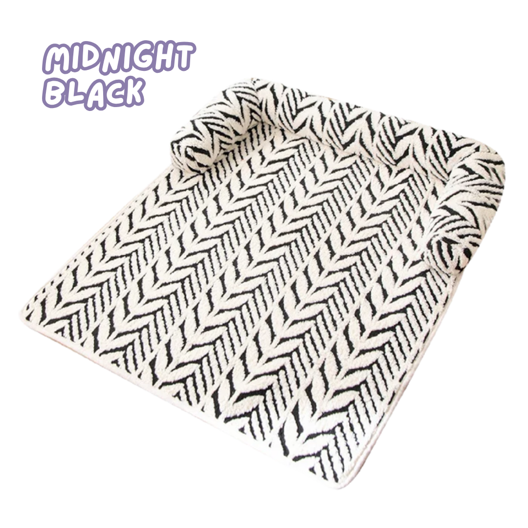 Plush Sofa Cover Cat Bed Mat