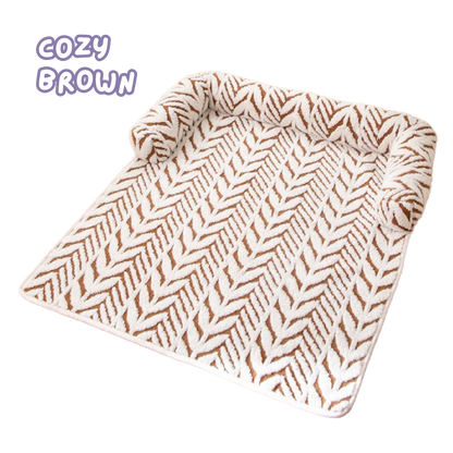Plush Sofa Cover Cat Bed Mat