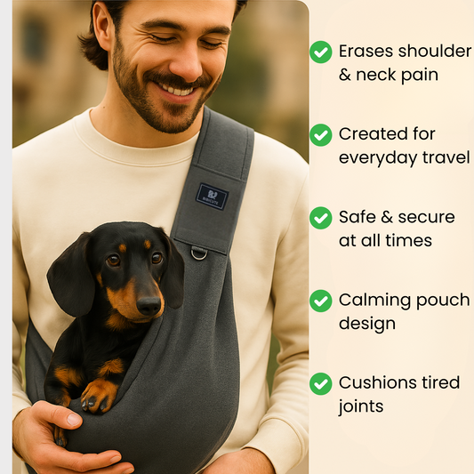 Pet sling carrier image 1