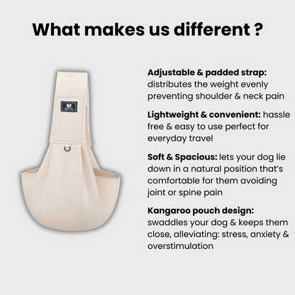 Pet sling carrier image 2
