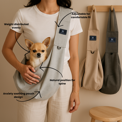 Pet sling carrier image 3
