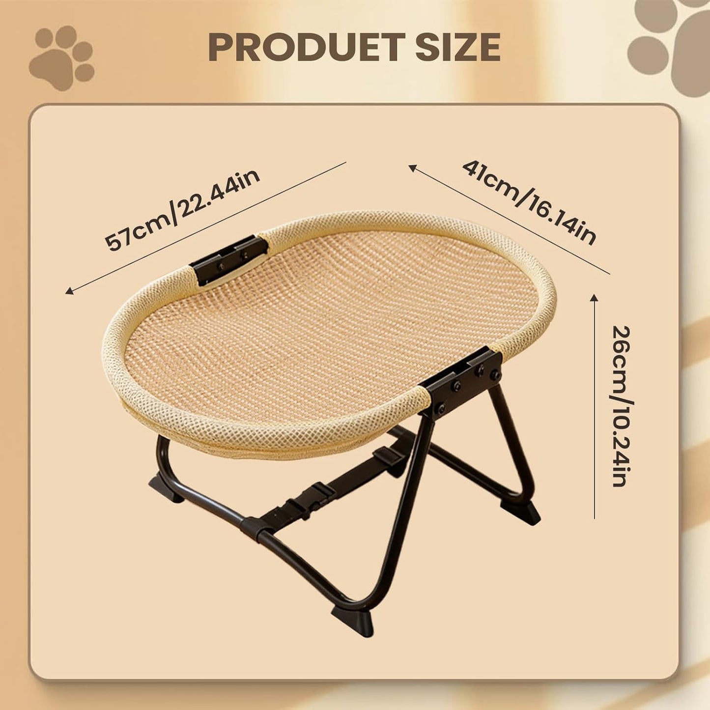 Elevated Pet Hammock Cot Bed - view 6
