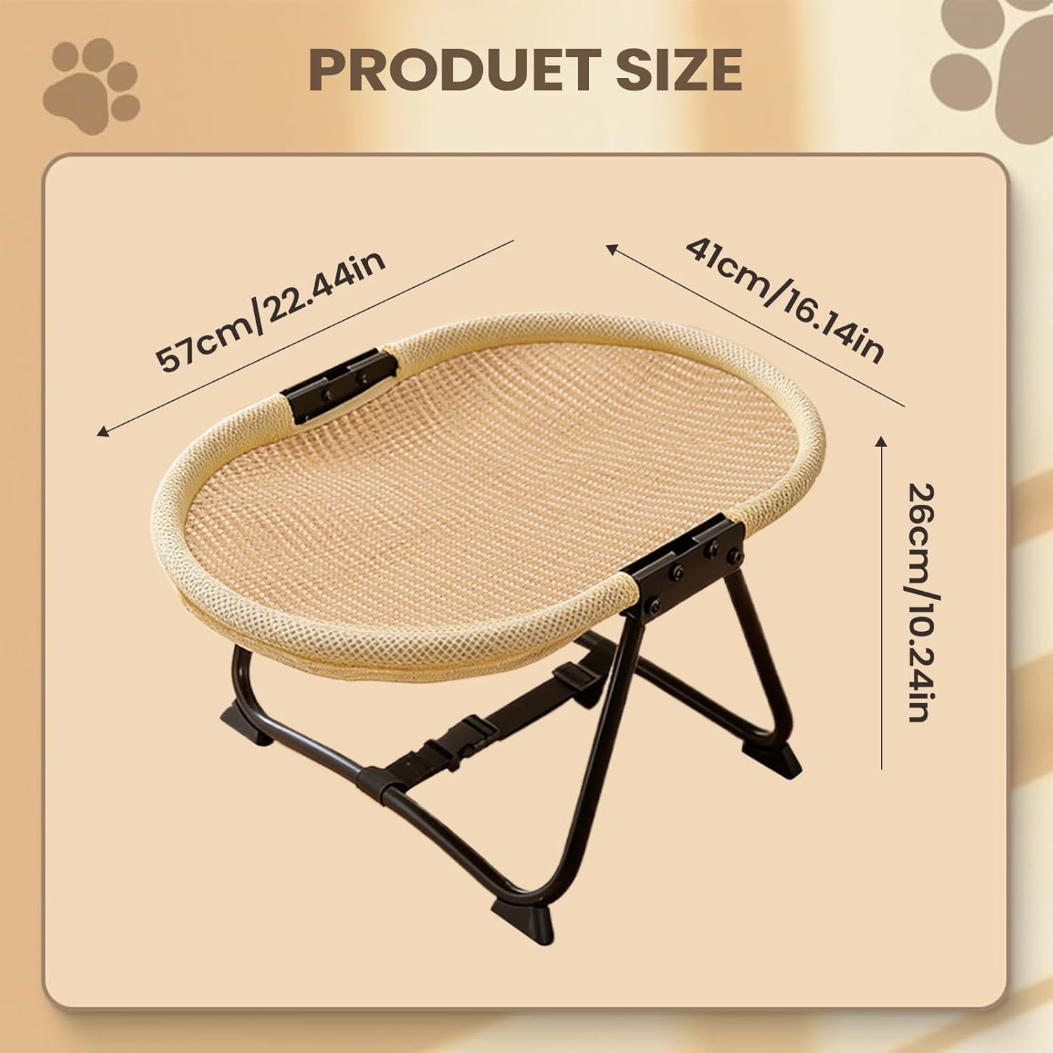 Elevated Pet Hammock Cot Bed - view 6