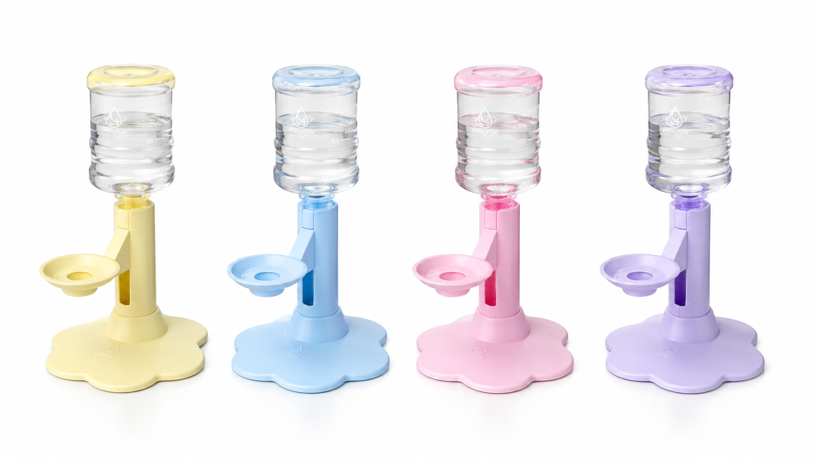 Auto-Refill Elevated Pet Water Fountain - all 4 colors