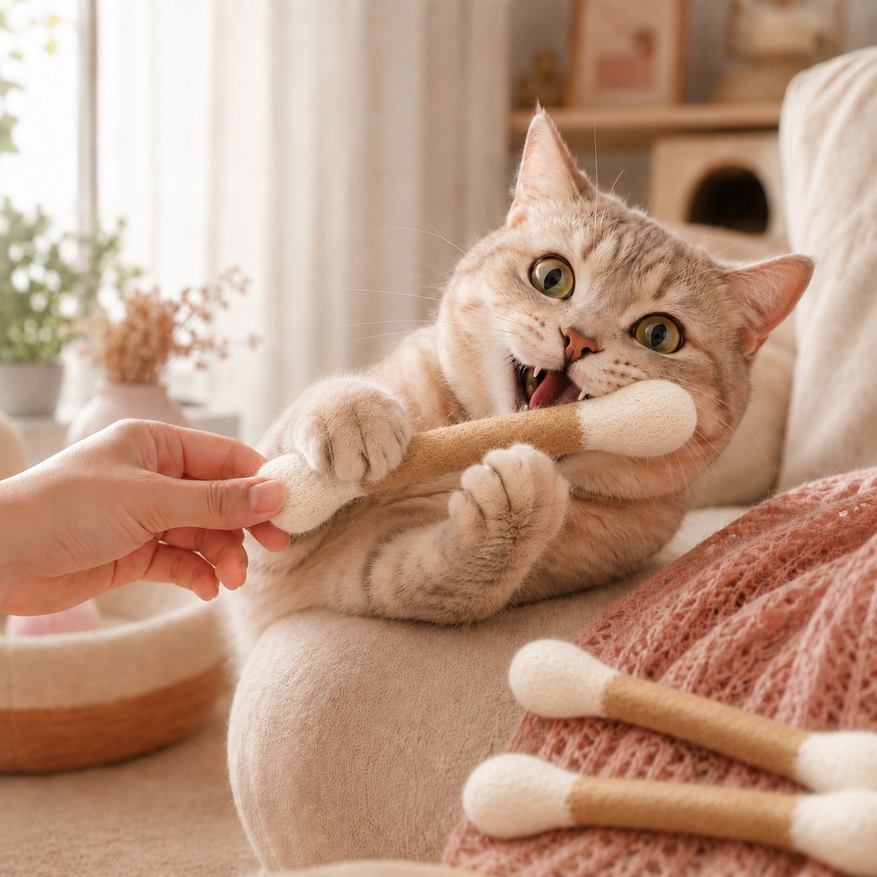 Soft Wool Felt Cat Toy for Daily Play - image 16