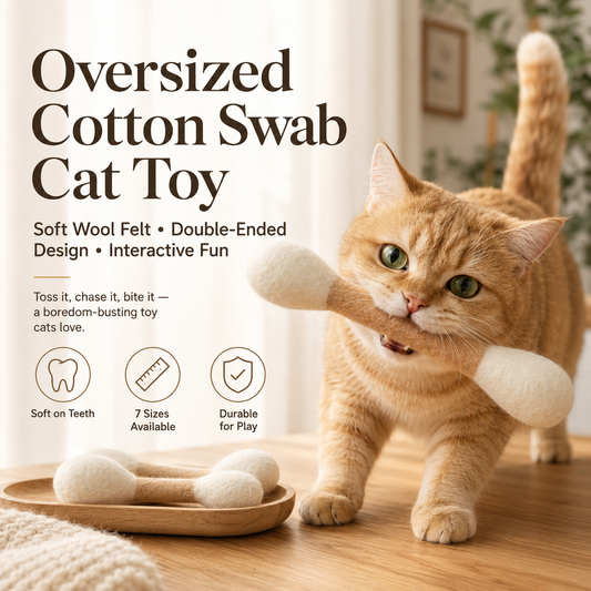 Soft Wool Felt Cat Toy for Daily Play - image 1