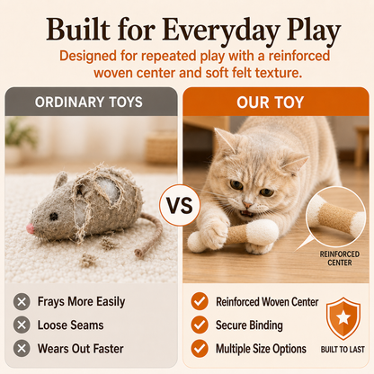 Soft Wool Felt Cat Toy for Daily Play - image 20
