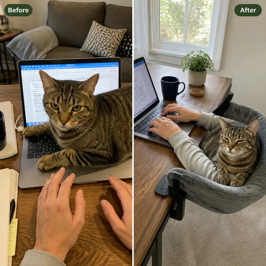 Folding Cat Desk Hammock product image 2