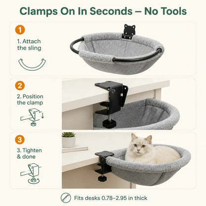 Folding Cat Desk Hammock product image 7
