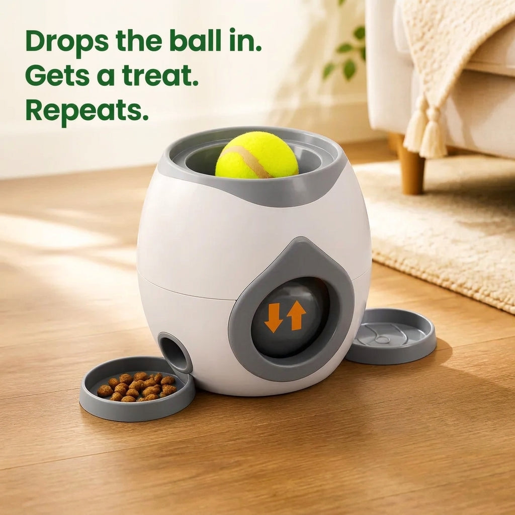Ball Launcher and Treat Dispenser for Dogs - image 1