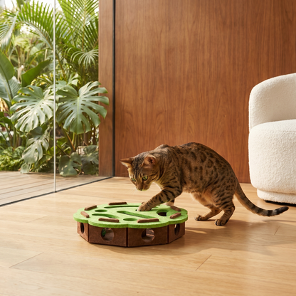 Cat Enrichment Puzzle Toy with Bell Balls - view 6