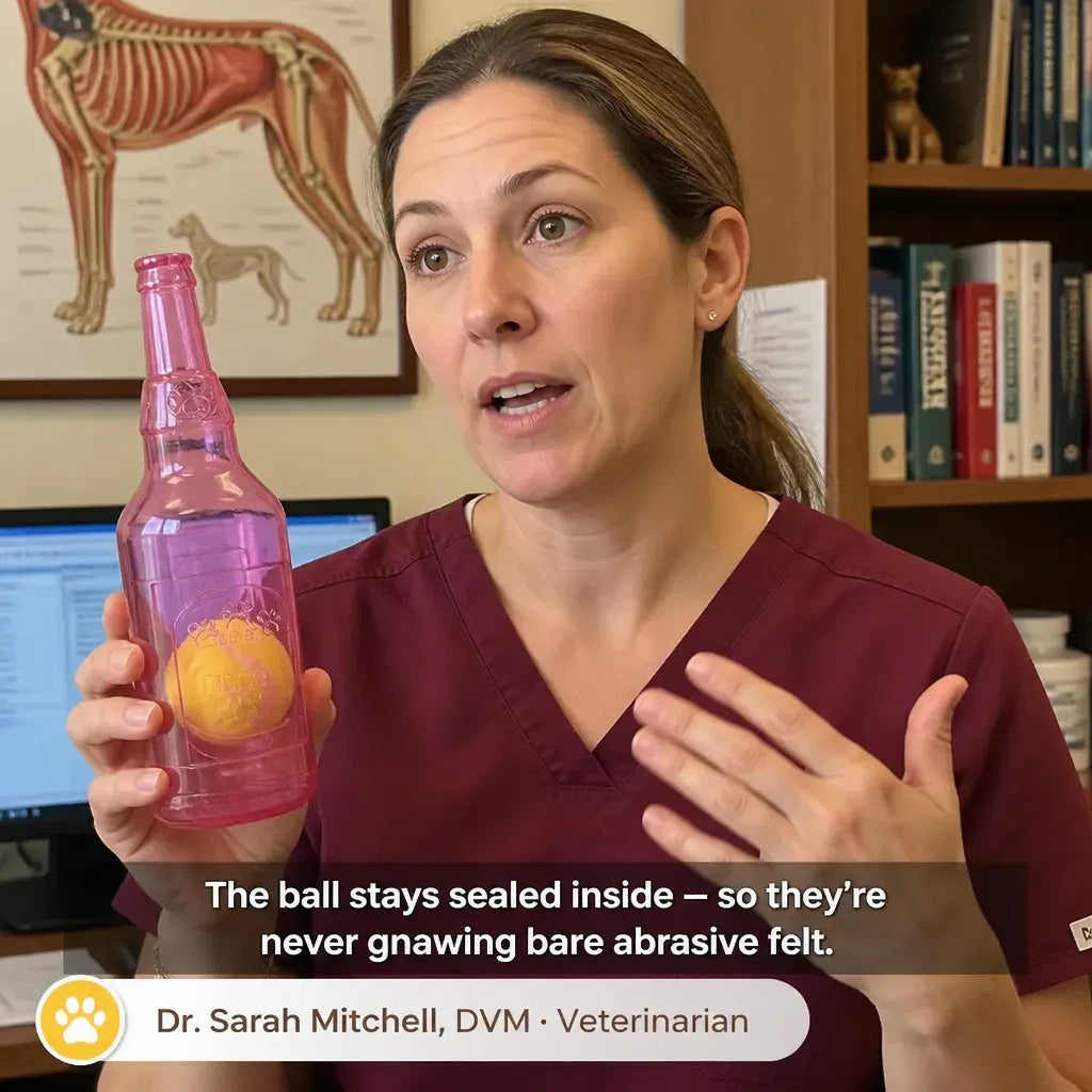 Squeaky Beer Bottle Dog Toy - view 5