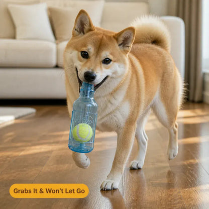 Squeaky Beer Bottle Dog Toy - view 6