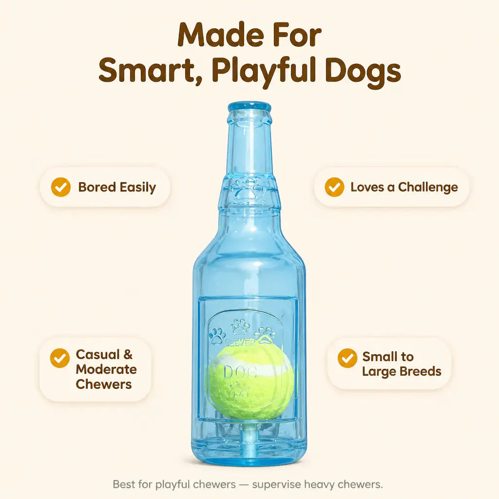Squeaky Beer Bottle Dog Toy - view 7