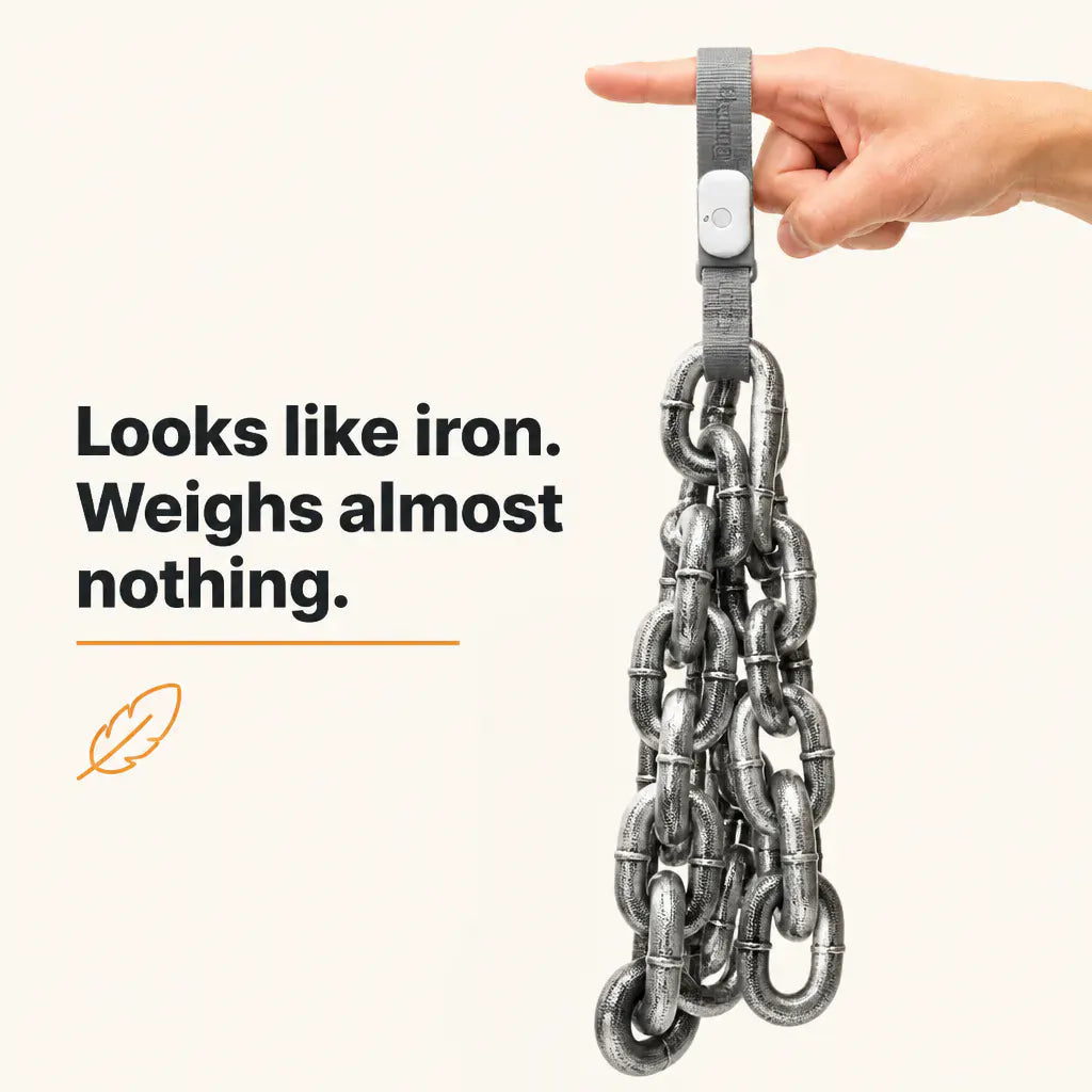 Faux Chain Dog Leash Photo Prop
