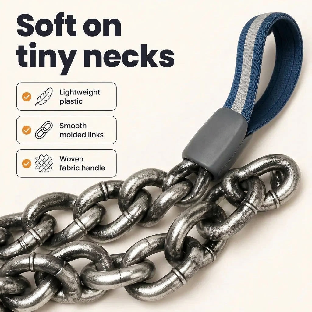Faux Chain Dog Leash Photo Prop