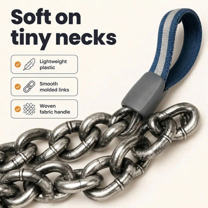 Faux Chain Dog Leash Photo Prop