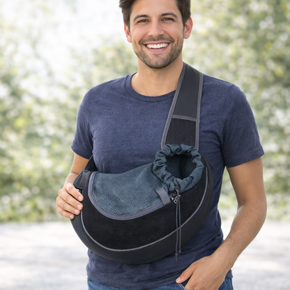 Pet Sling Carrier for Small Dogs and Cats - main-2