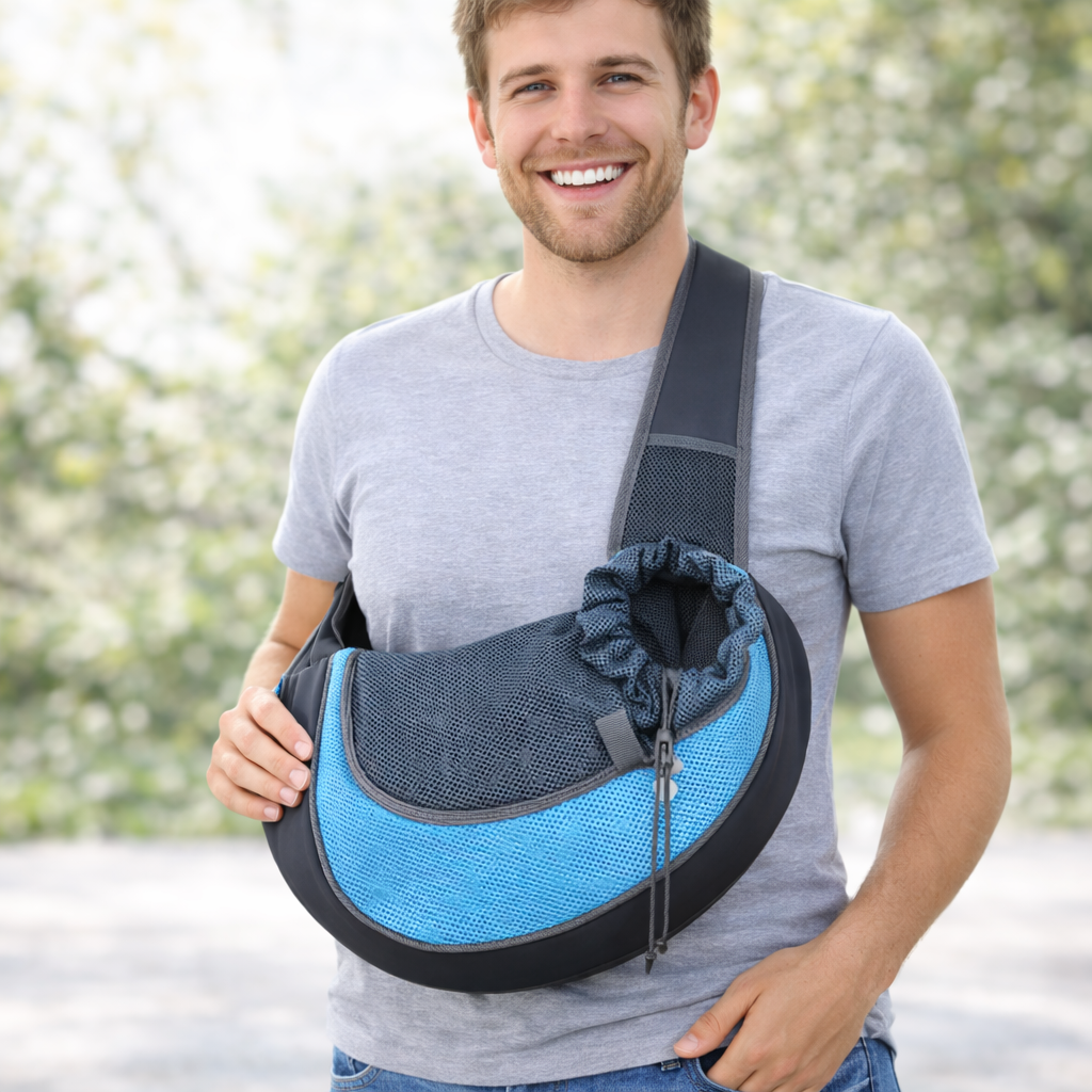 Pet Sling Carrier for Small Dogs and Cats - main-3